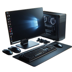 —Pngtree—a desktop computer with monitor_17073937